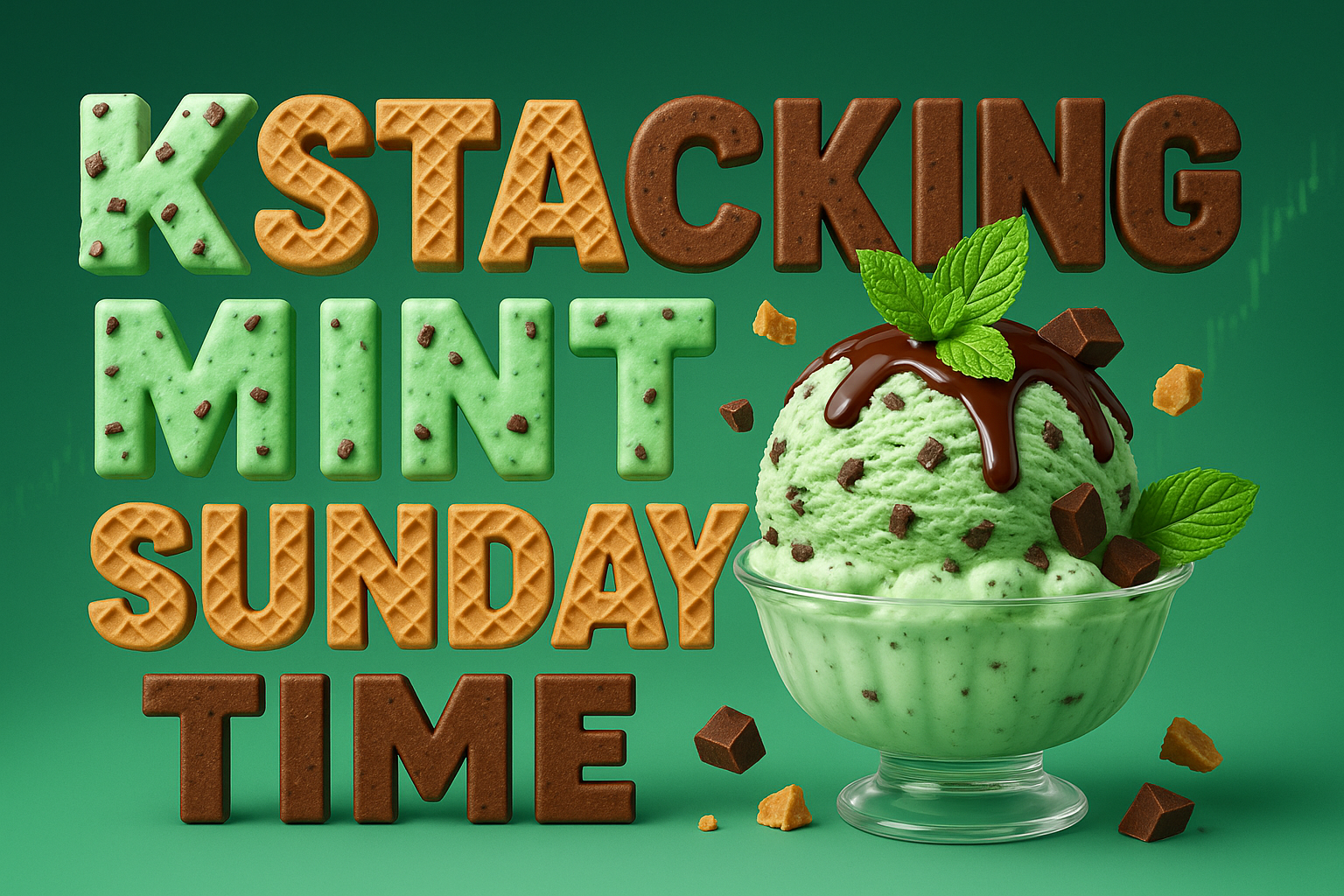 Kstacking Mint Sunday Time Banner